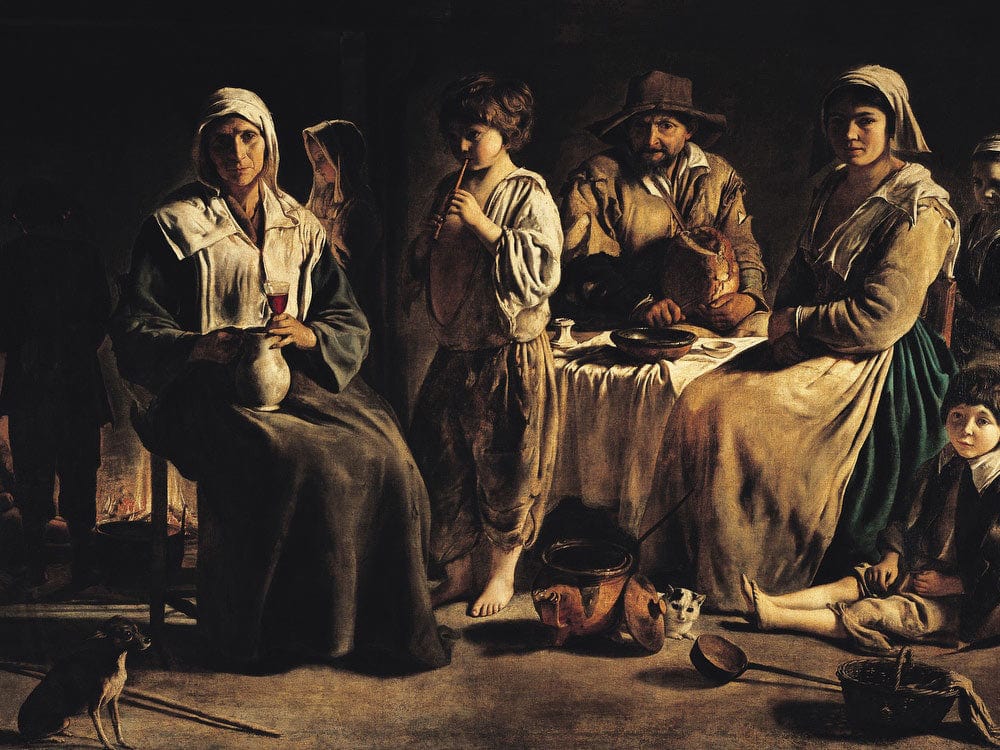 Peasant Family In An Interior By Louis Le Nain - Image 7