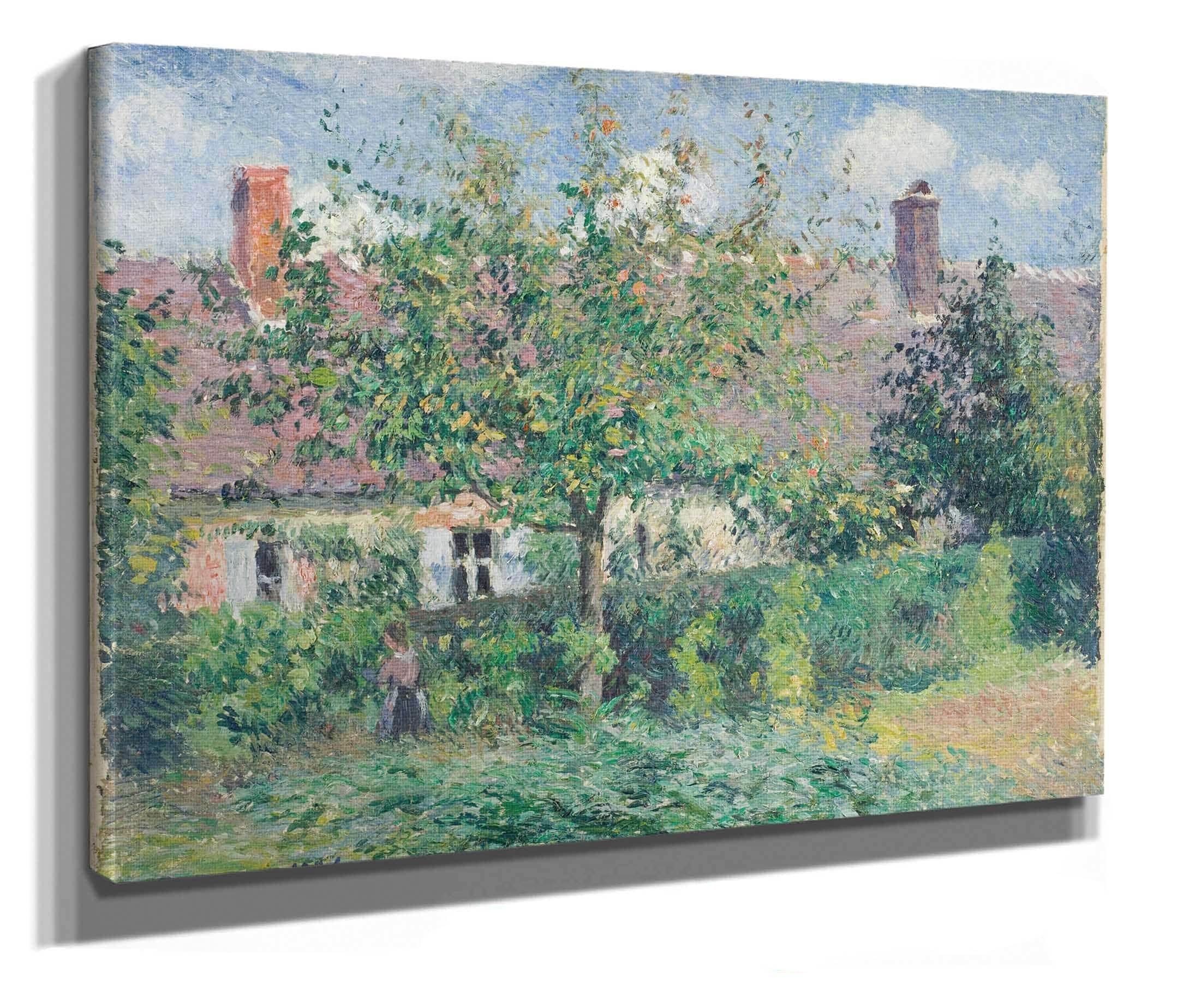 Peasant House At Eragny by Camille Pissarro - Image 2
