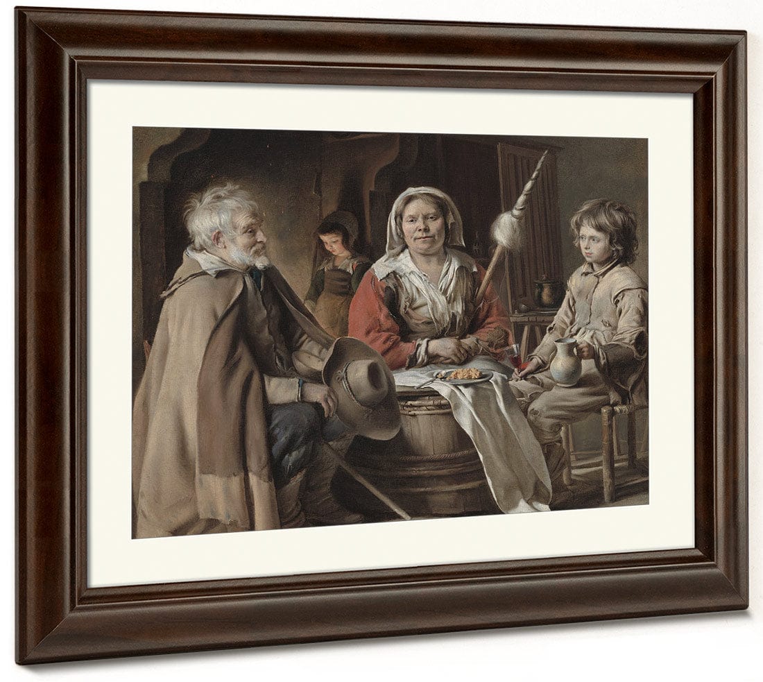 Peasant Interior By Louis Le Nain - Image 5