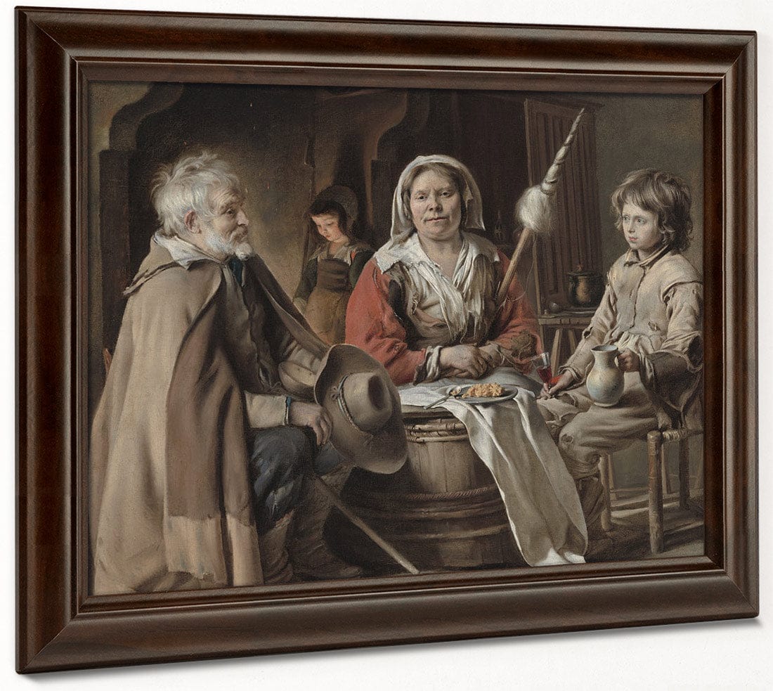 Peasant Interior By Louis Le Nain - Image 6