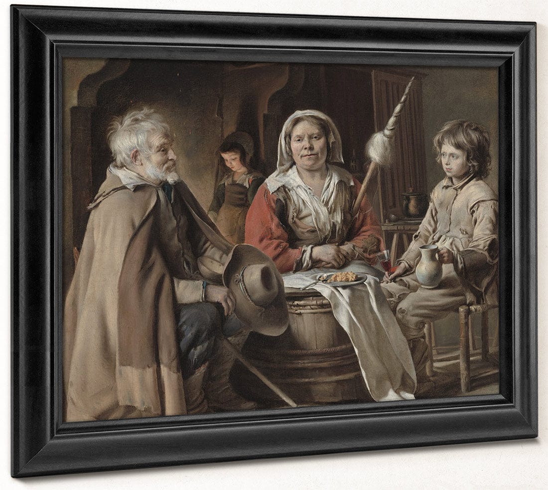 Peasant Interior By Louis Le Nain - Image 8
