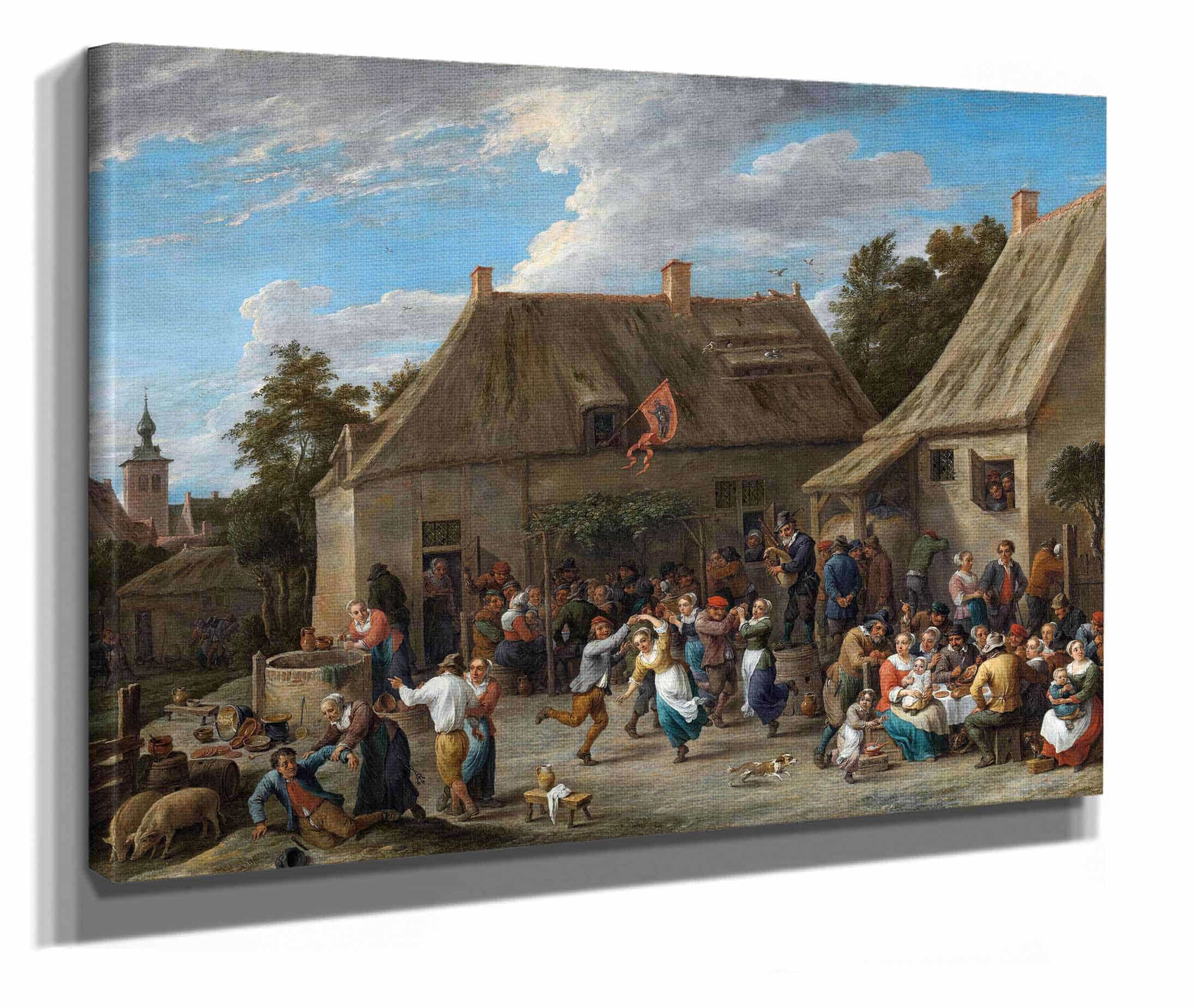 Peasant Kermis by David Teniers The Younger
