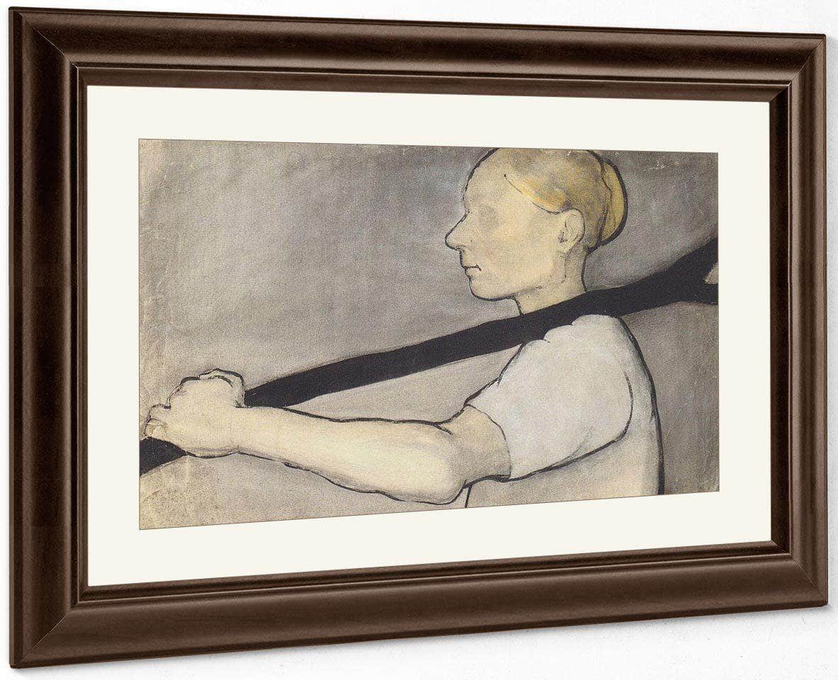 Peasant Woman With Fork By Paula Modersohn Becker - Image 5