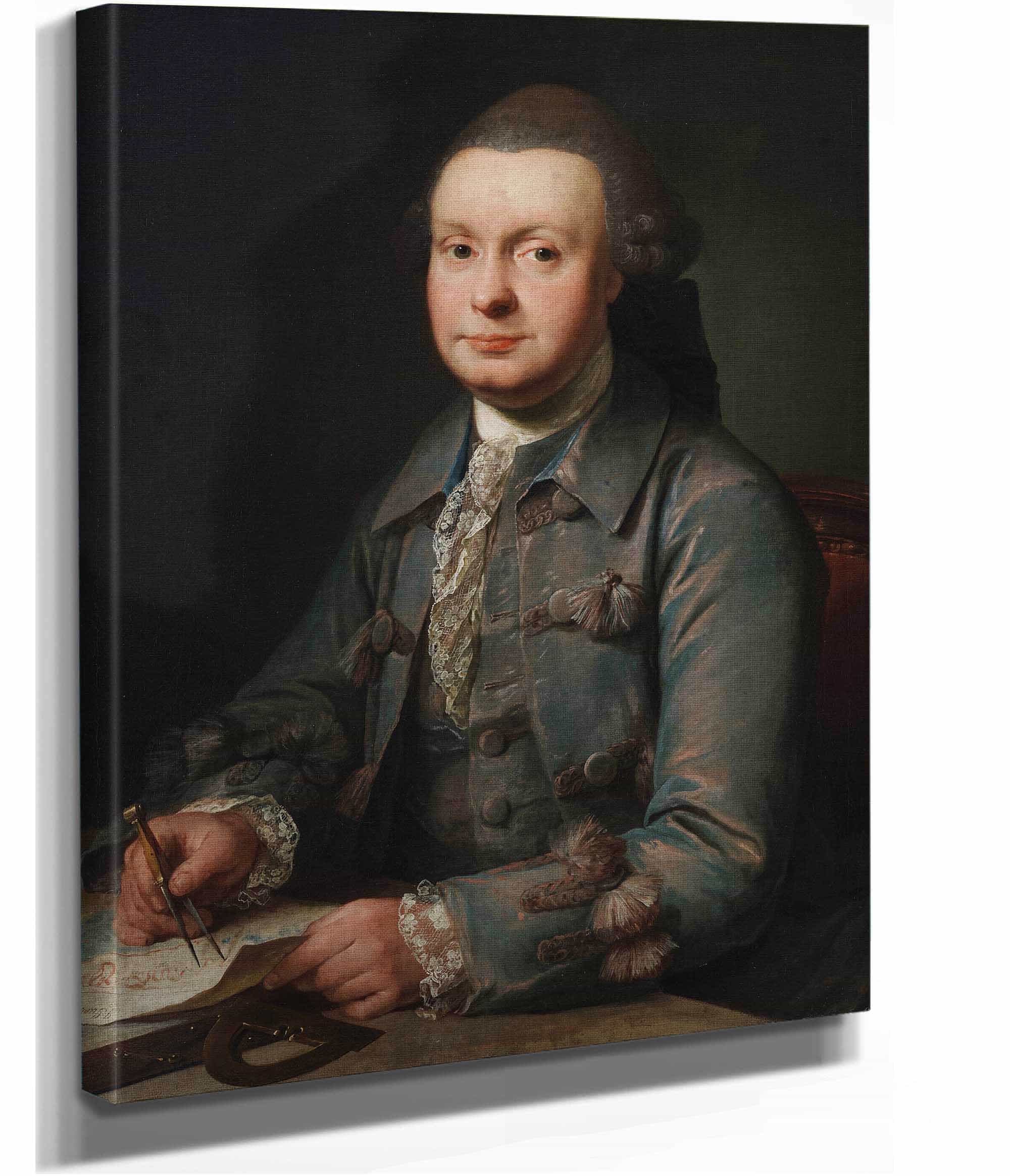 Peder Rahr Kobmand I Ribe by Jens Juel