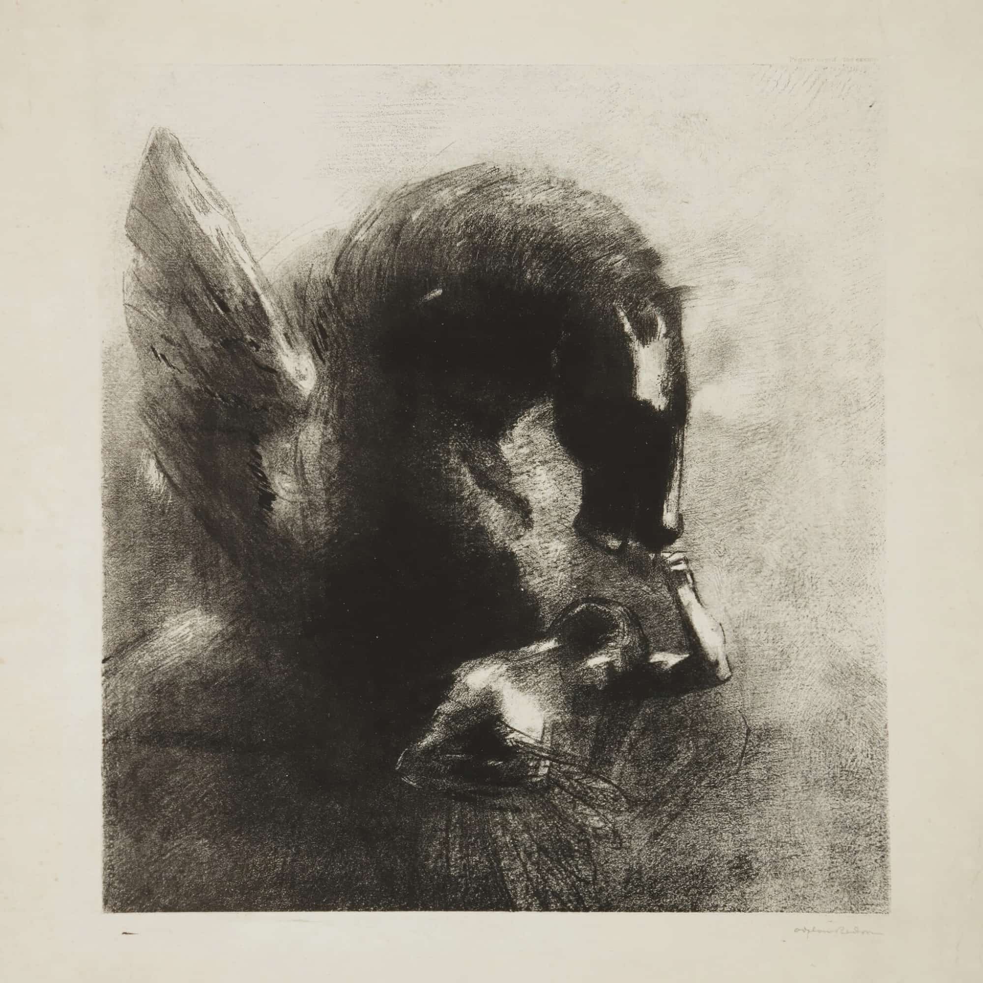Pegase Captif by Odilon Redon - Image 4