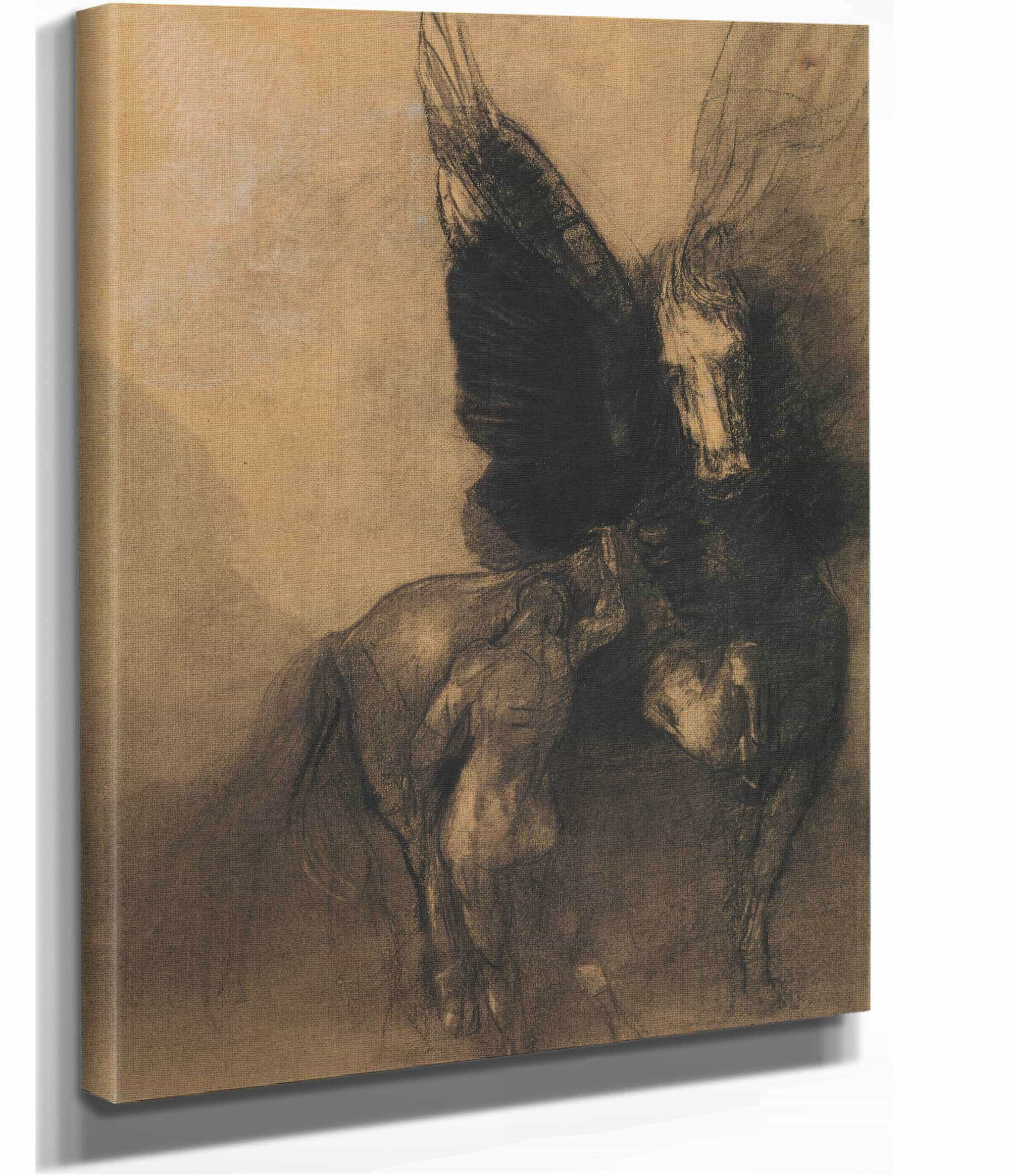 Pegasus And Bellerophon by Odilon Redon - Image 2