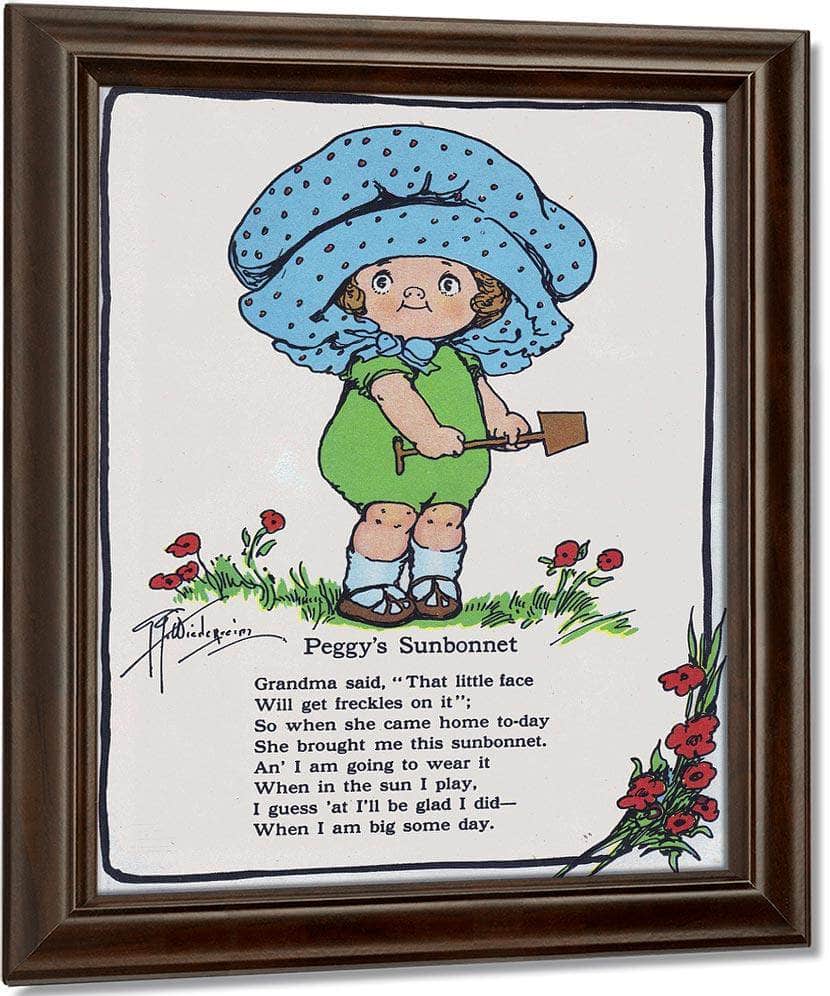 Peggys Sunbonnet Illustrated 2 By Grace G Drayton - Image 5