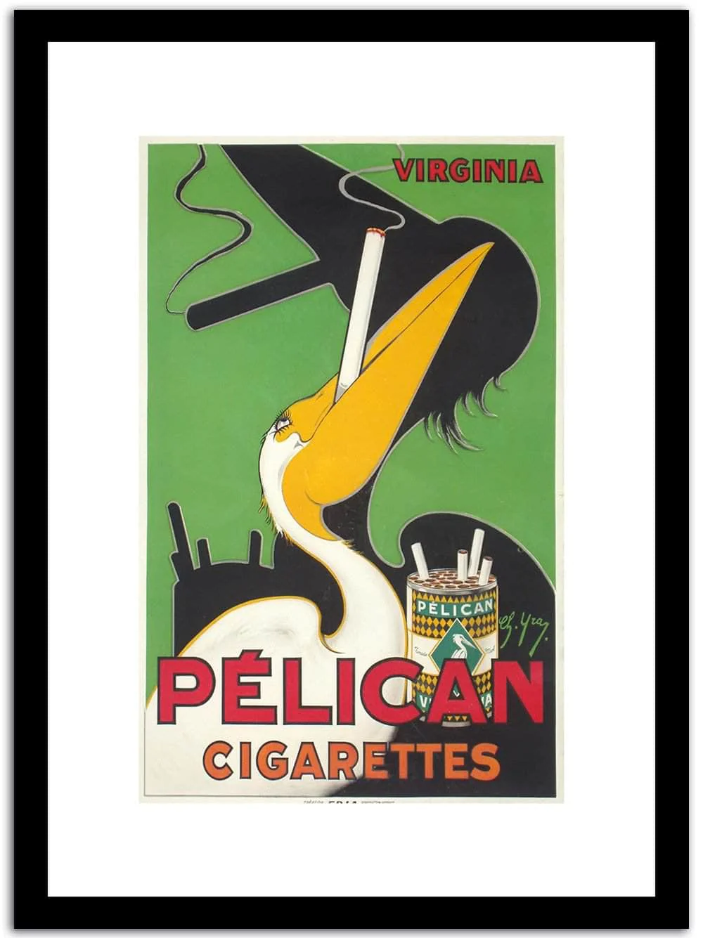 Pelican Vintage Poster