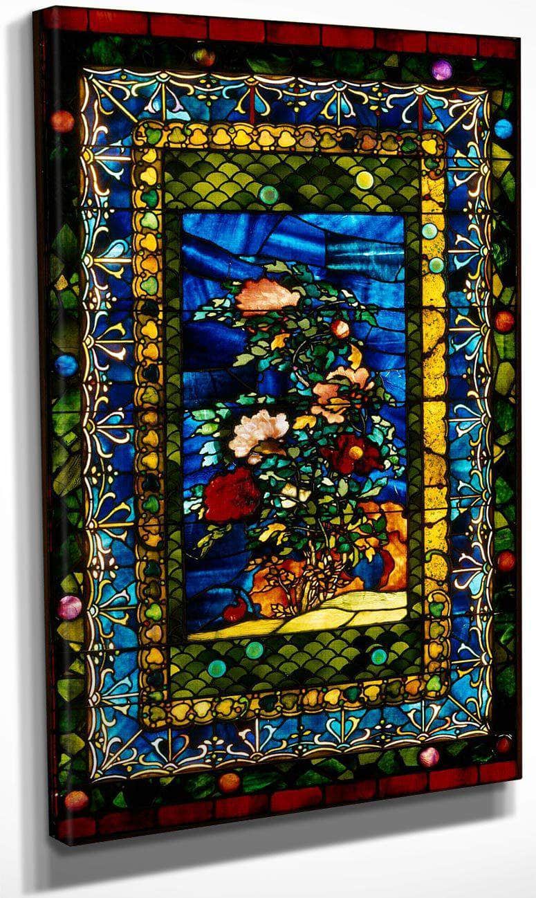 Peonies Blown In The Wind By John La Farge
