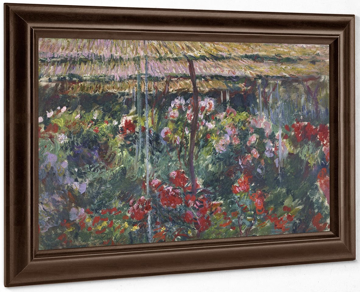 Peony Garden By Claude Monet - Image 6