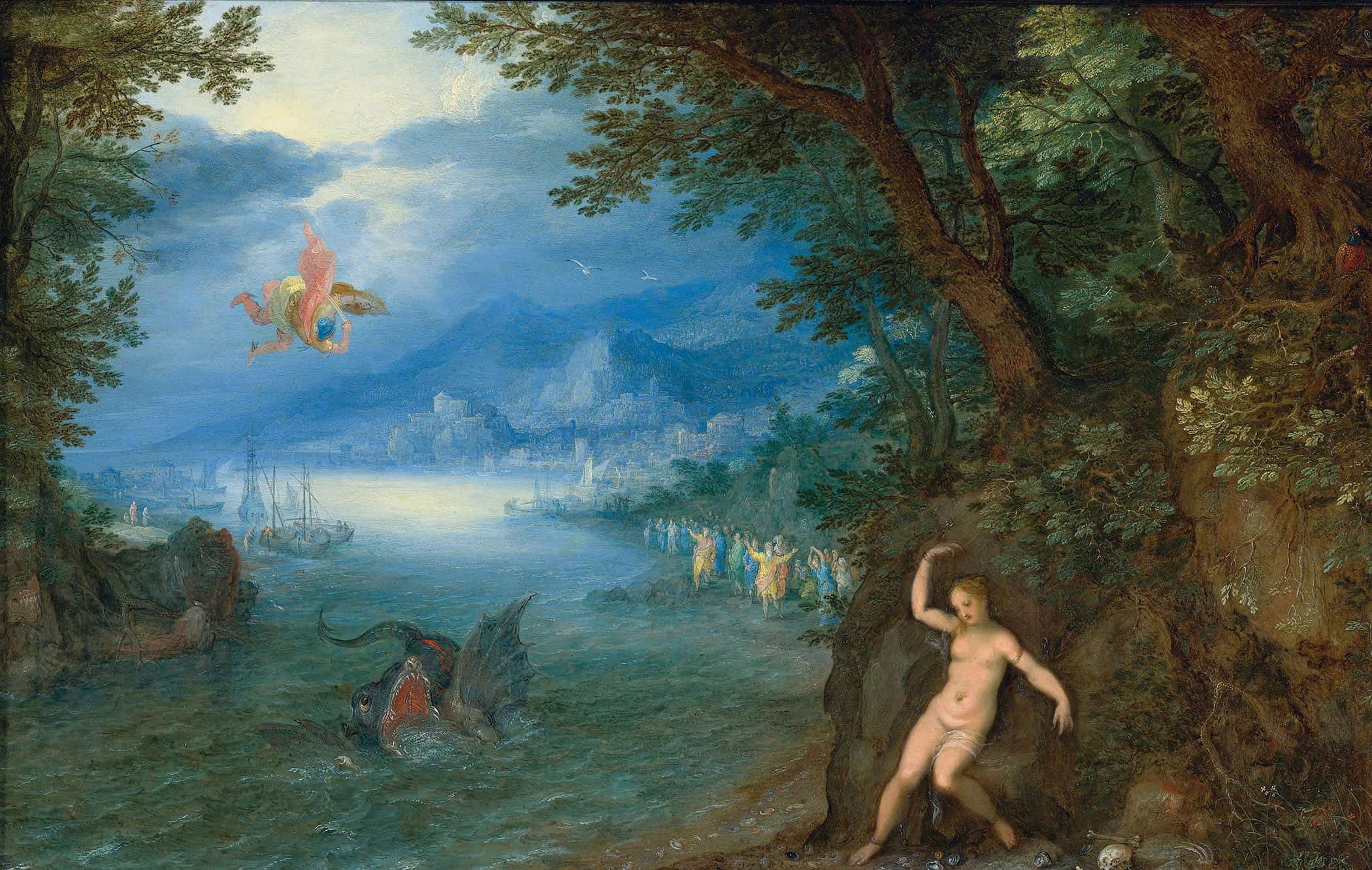 Perseus And Andromeda by Jan Brueghel The Elder - Image 2