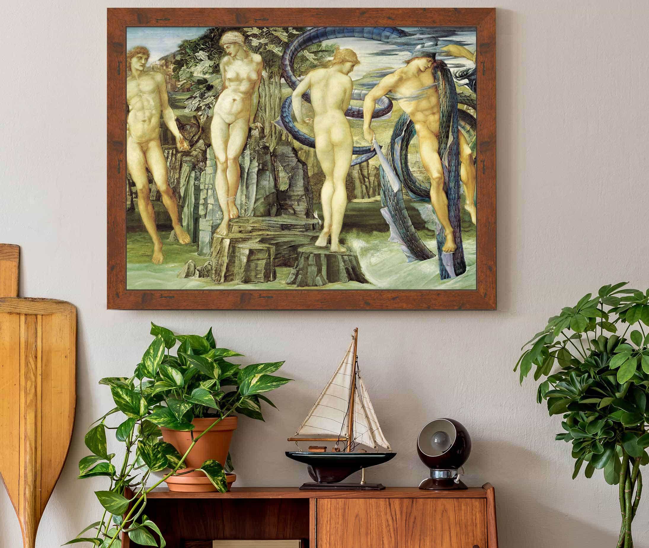 Perseus And Andromeda by Sir Edward Coley Burne Jones - Image 3