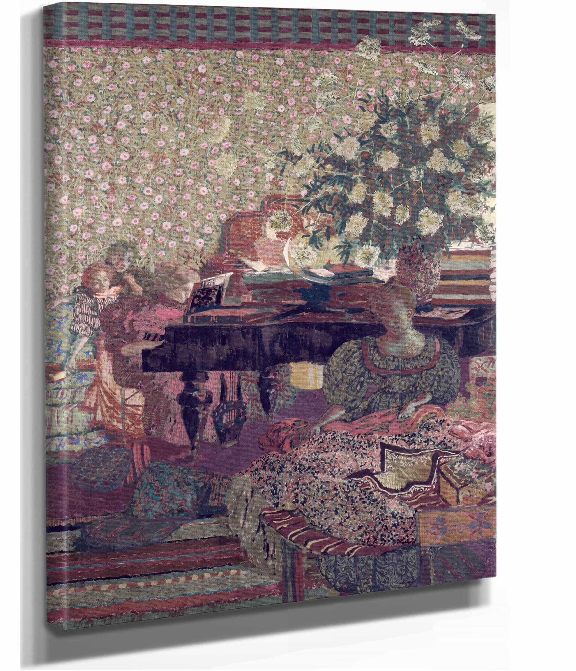Personnages Dans Un Interieur La Musique by Edouard Vuillard - Image 2