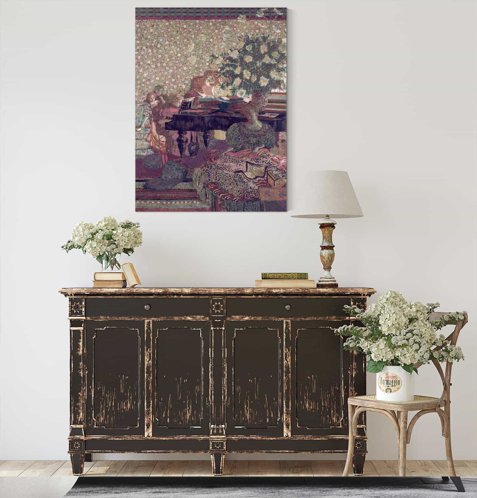 Personnages Dans Un Interieur La Musique by Edouard Vuillard - Image 4