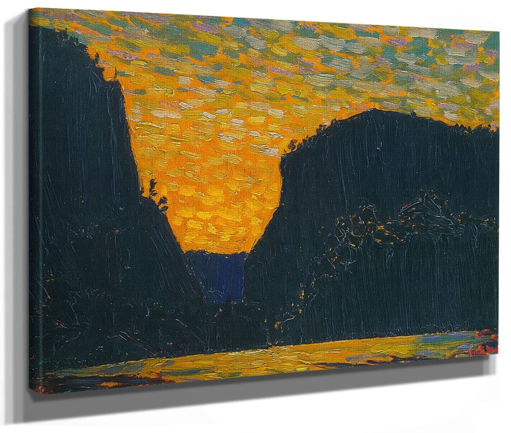 Petawawa Gorges Night By Tom Thomson