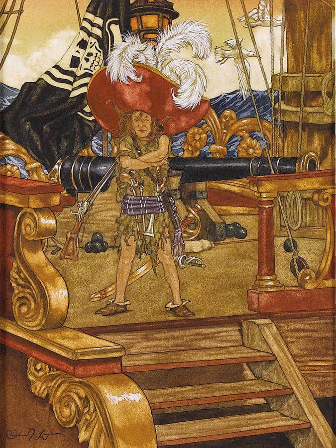 Peter Pan 1987 By Arthur Rackham - Image 6