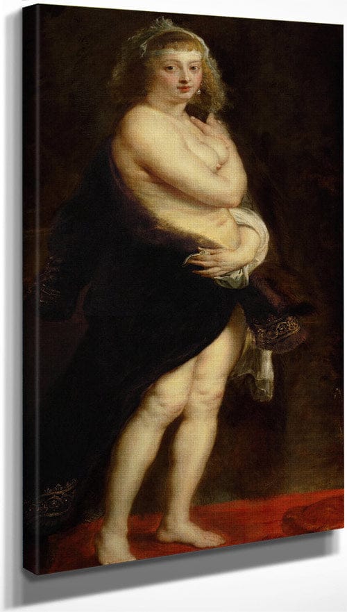 Peter Paul Rubens Helene Fourment In A Fur Robe 1638 By Peter Paul Rubens - Image 3