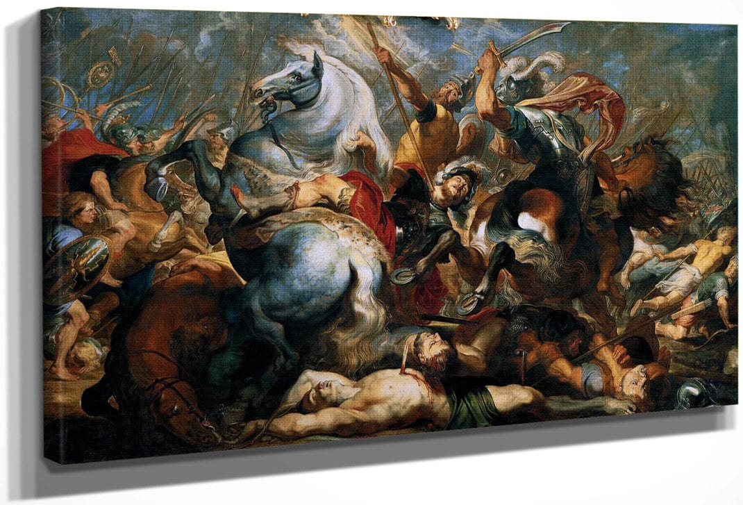 Peter Paul Rubens The Death Of Decius Mus 1617 By Peter Paul Rubens