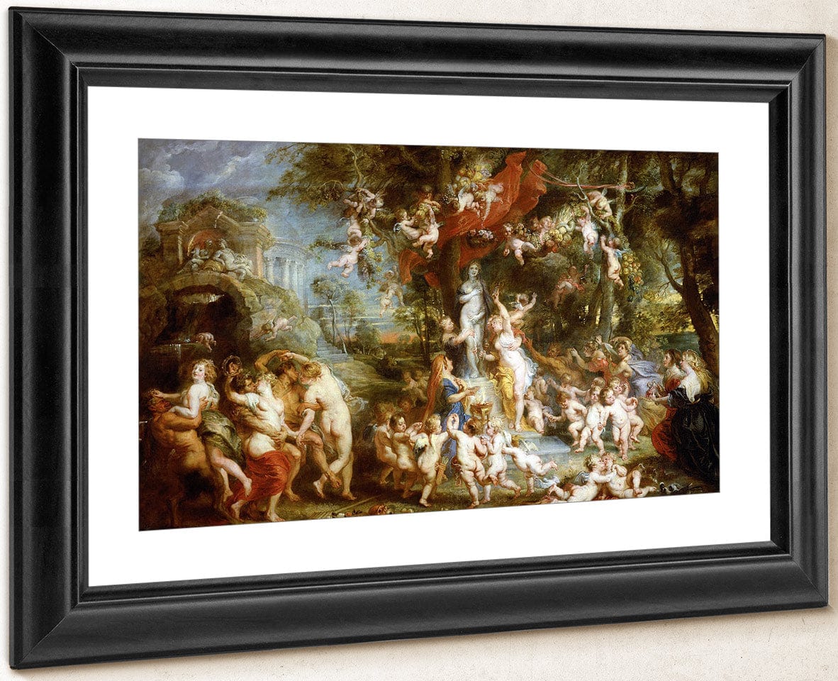 Peter Paul Rubens The Feast Of Venus 1637 By Peter Paul Rubens - Image 4