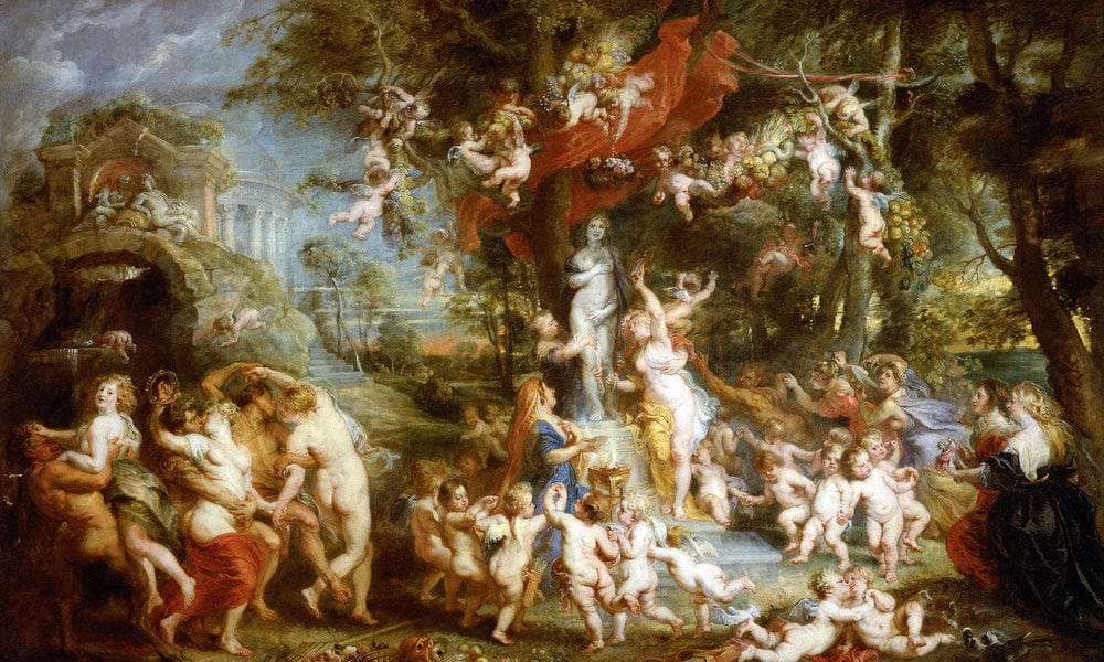 Peter Paul Rubens The Feast Of Venus 1637 By Peter Paul Rubens - Image 7