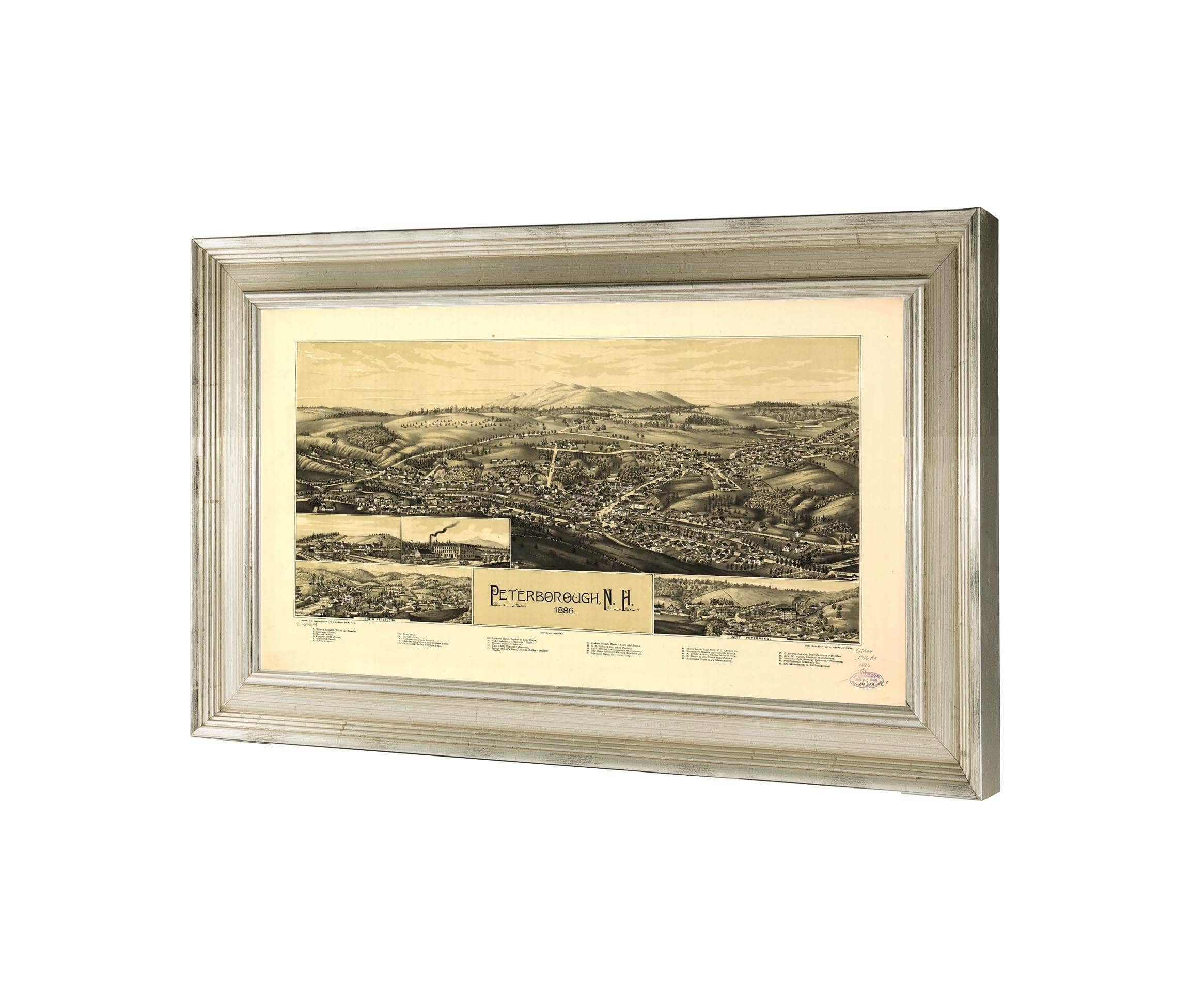 Peterborough Nh 1886  State Of New Hampshire - Image 3