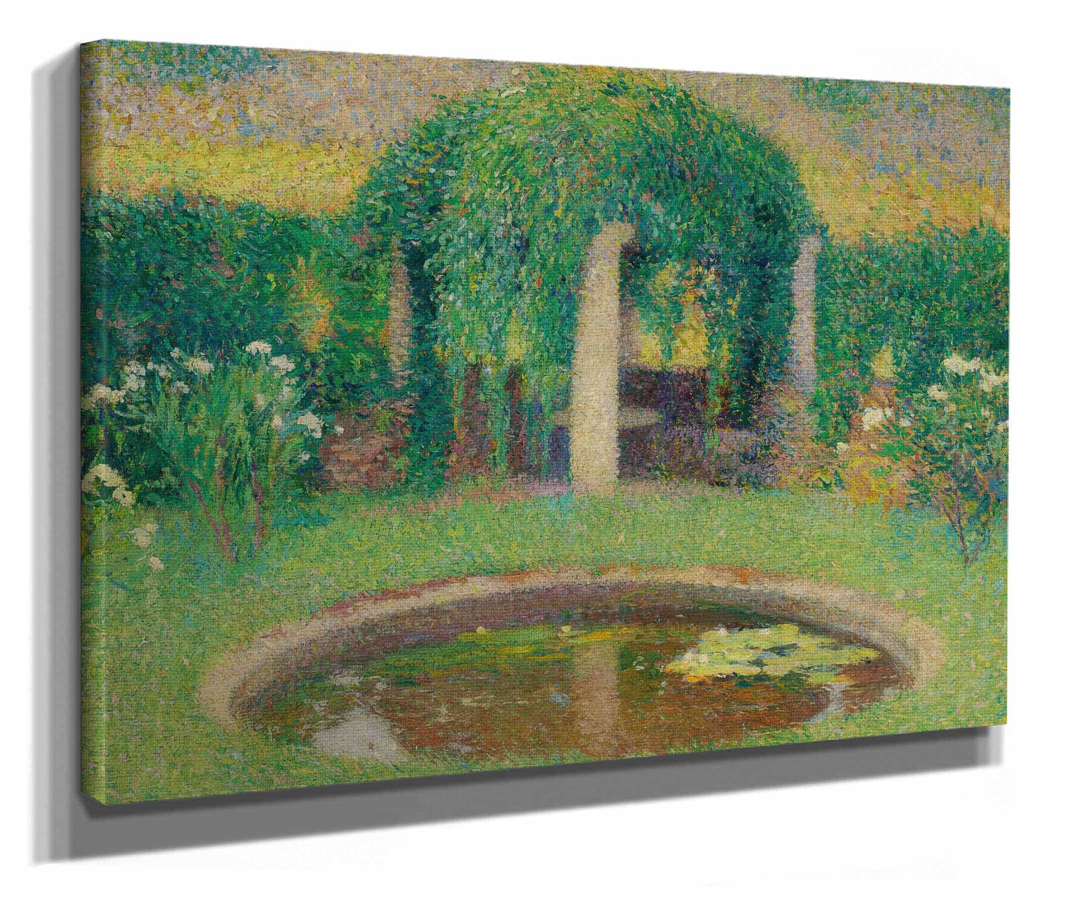 Petit Bassin Pres De La Tonnelle Sud De Marquayrol Jardin De Lartiste by Henri Martin - Image 2