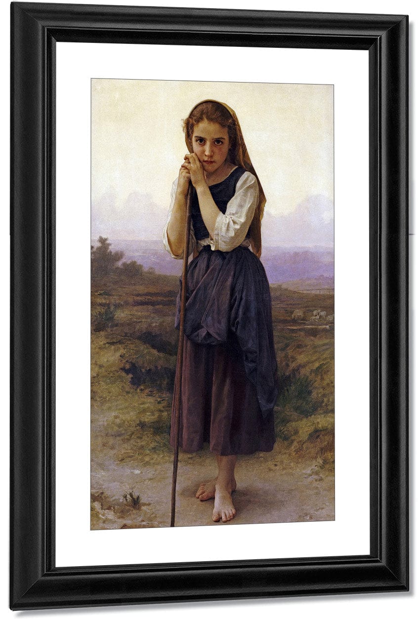 Petite Bergere By William Adolphe Bouguereau - Image 3
