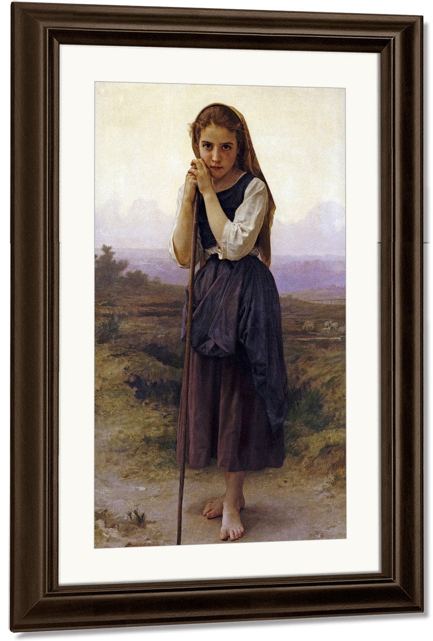 Petite Bergere By William Adolphe Bouguereau - Image 4
