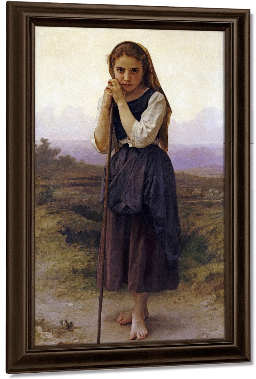 Petite Bergere By William Adolphe Bouguereau - Image 5