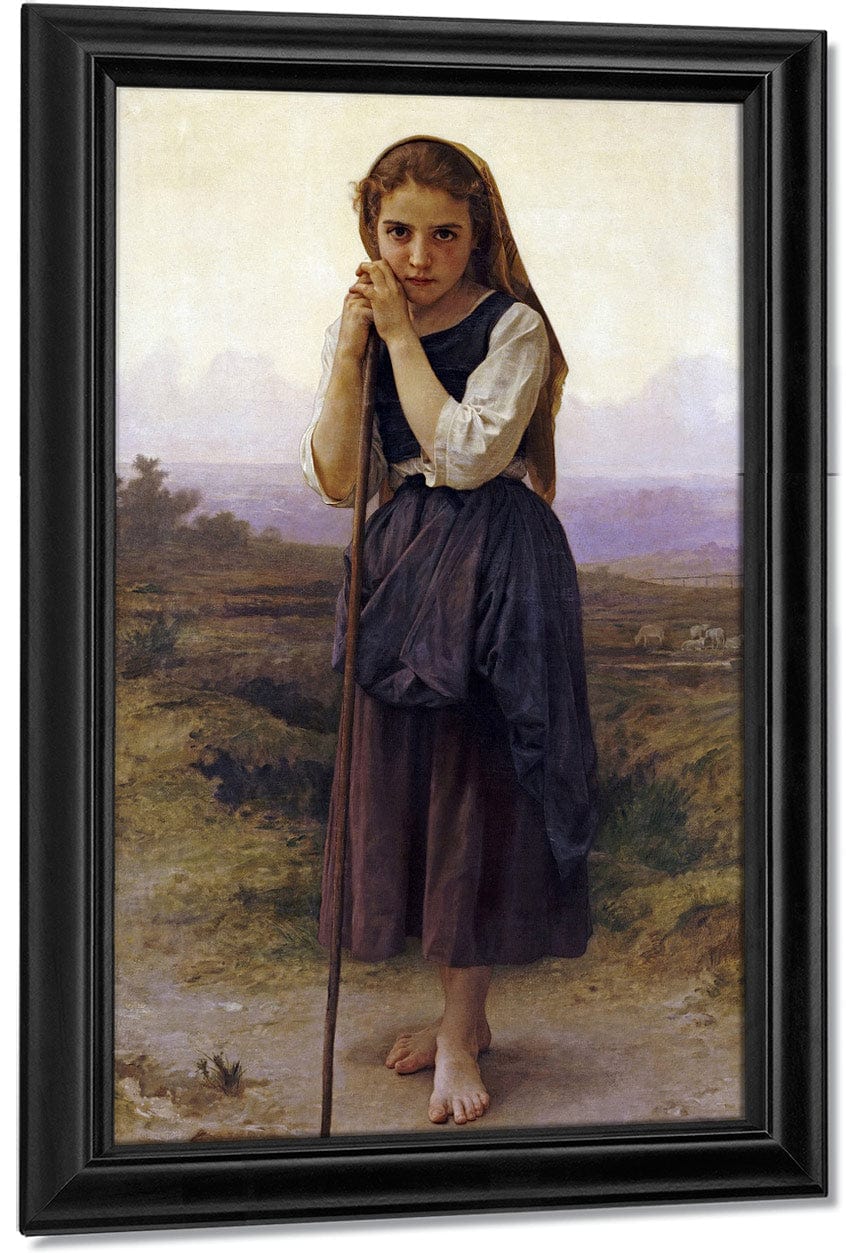 Petite Bergere By William Adolphe Bouguereau - Image 7