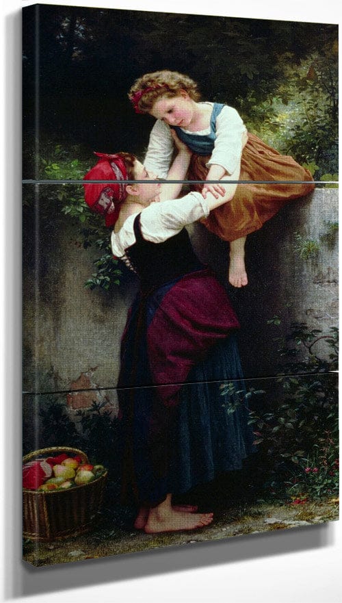 Petites Maraudeuses Little Thieves 1872 By William Adolphe Bouguereau