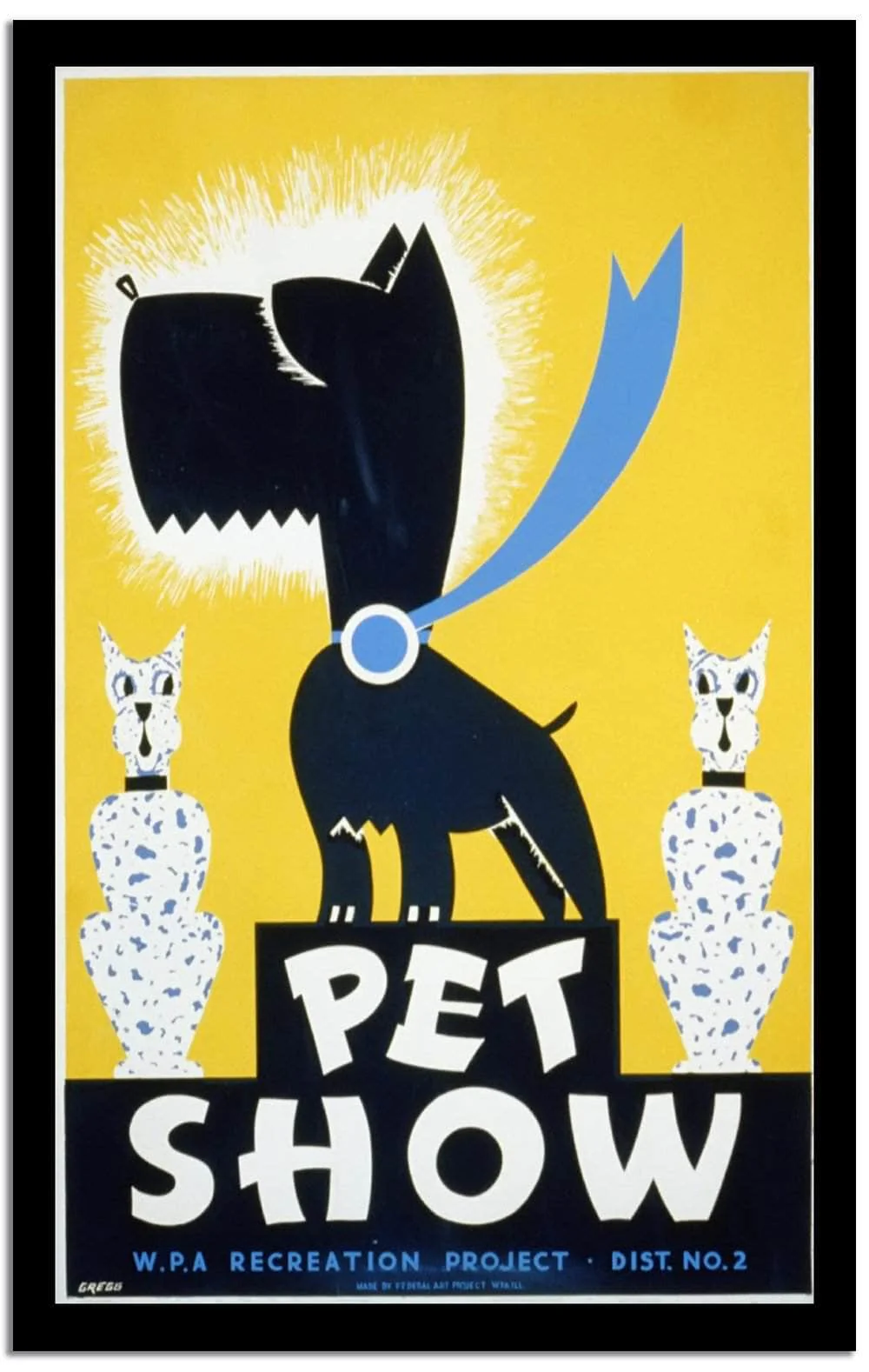 Pet Show Vintage Poster - Image 2
