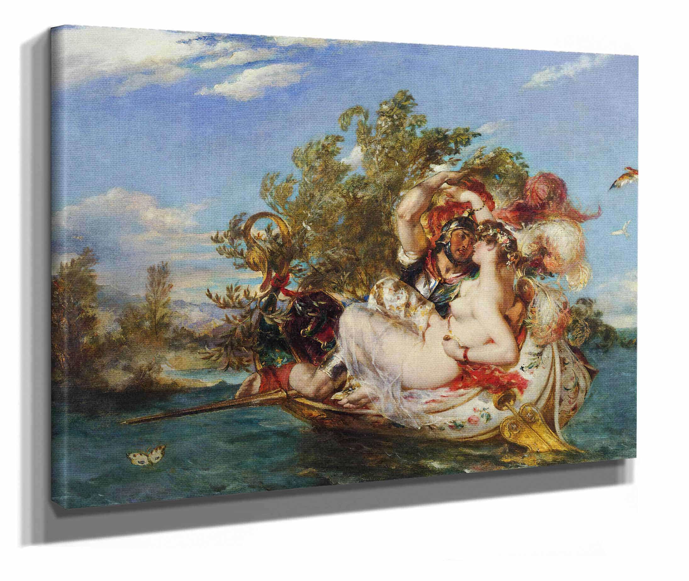Phaedria And Cymochles by William Etty - Image 2