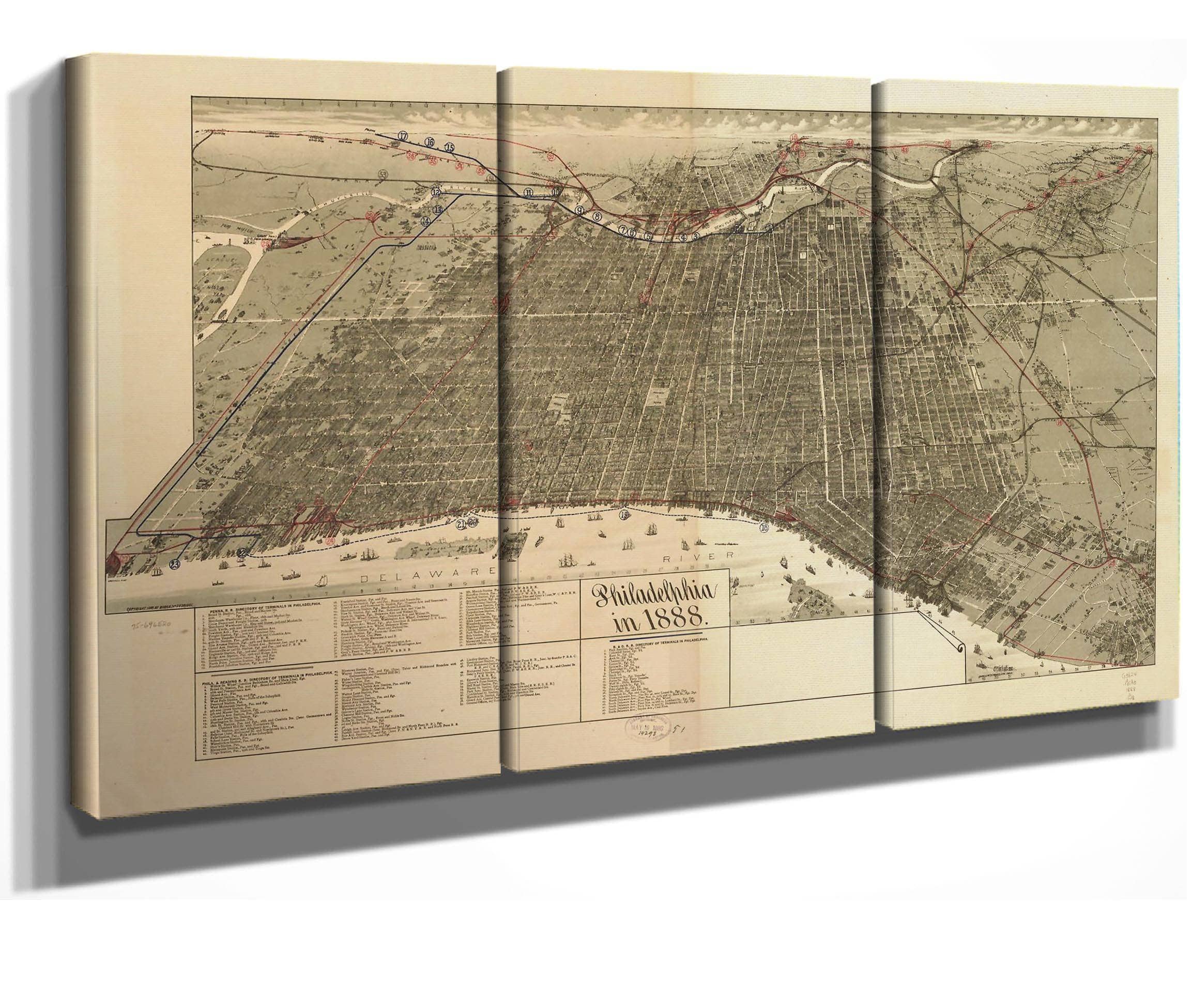 Philadelphia In 1888  State Of Pennsylvania - Image 3