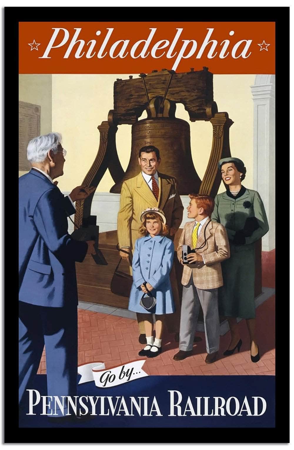 Philadelphia Vintage Poster - Image 2