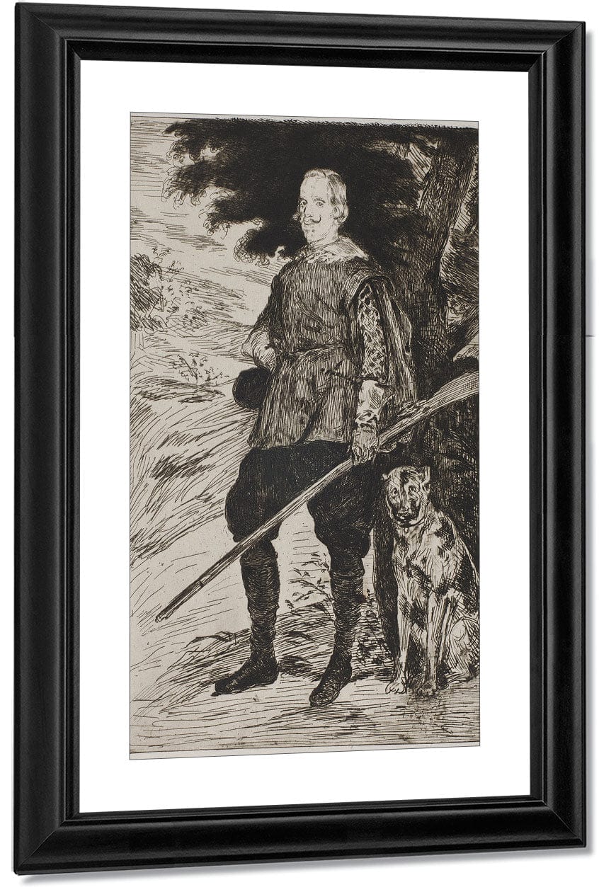 Philip Iv (After Velasquez) By Edouard Manet - Image 2