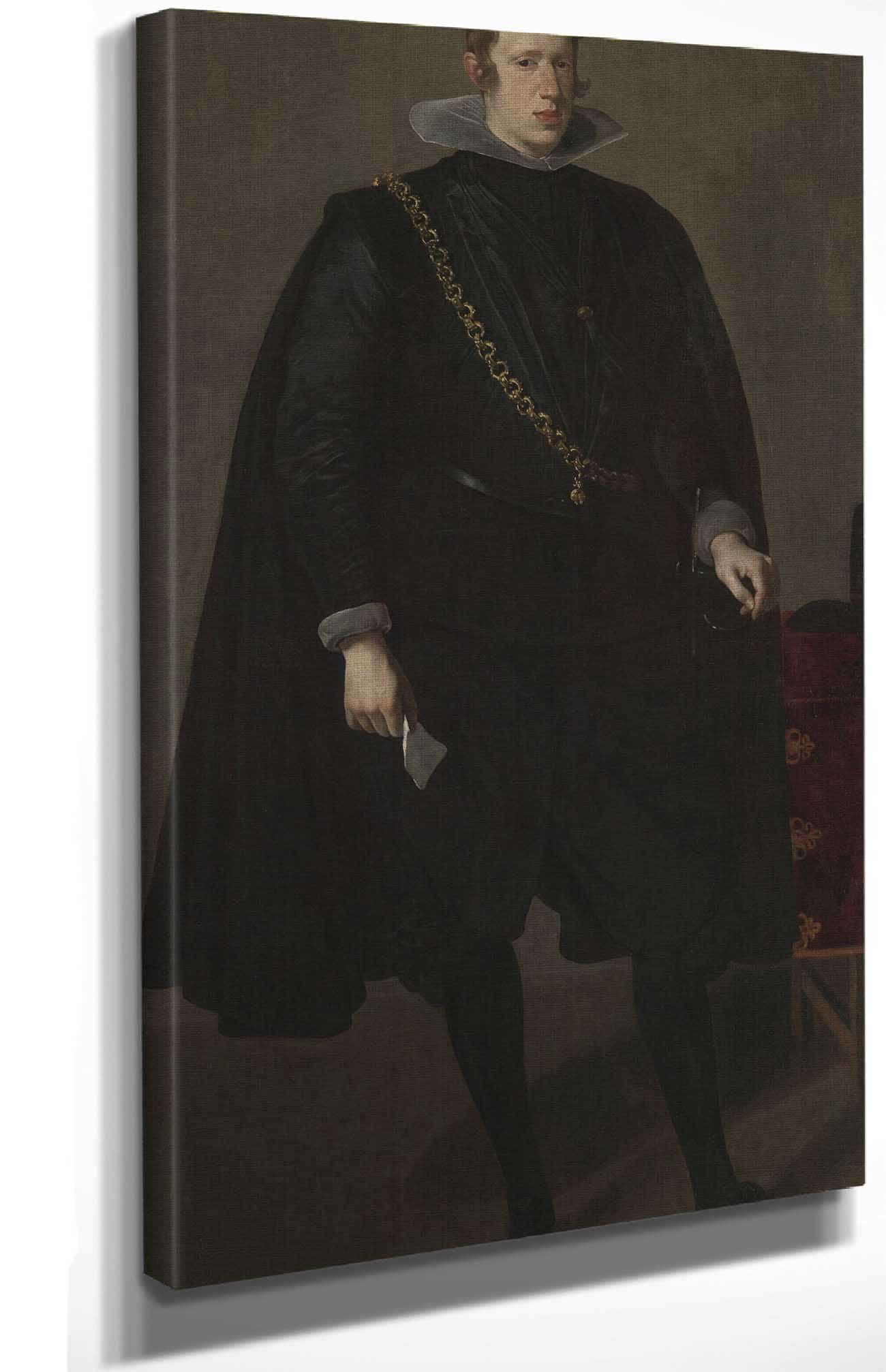 Philip Iv King Of Spain by Diego Velazquez - Image 4