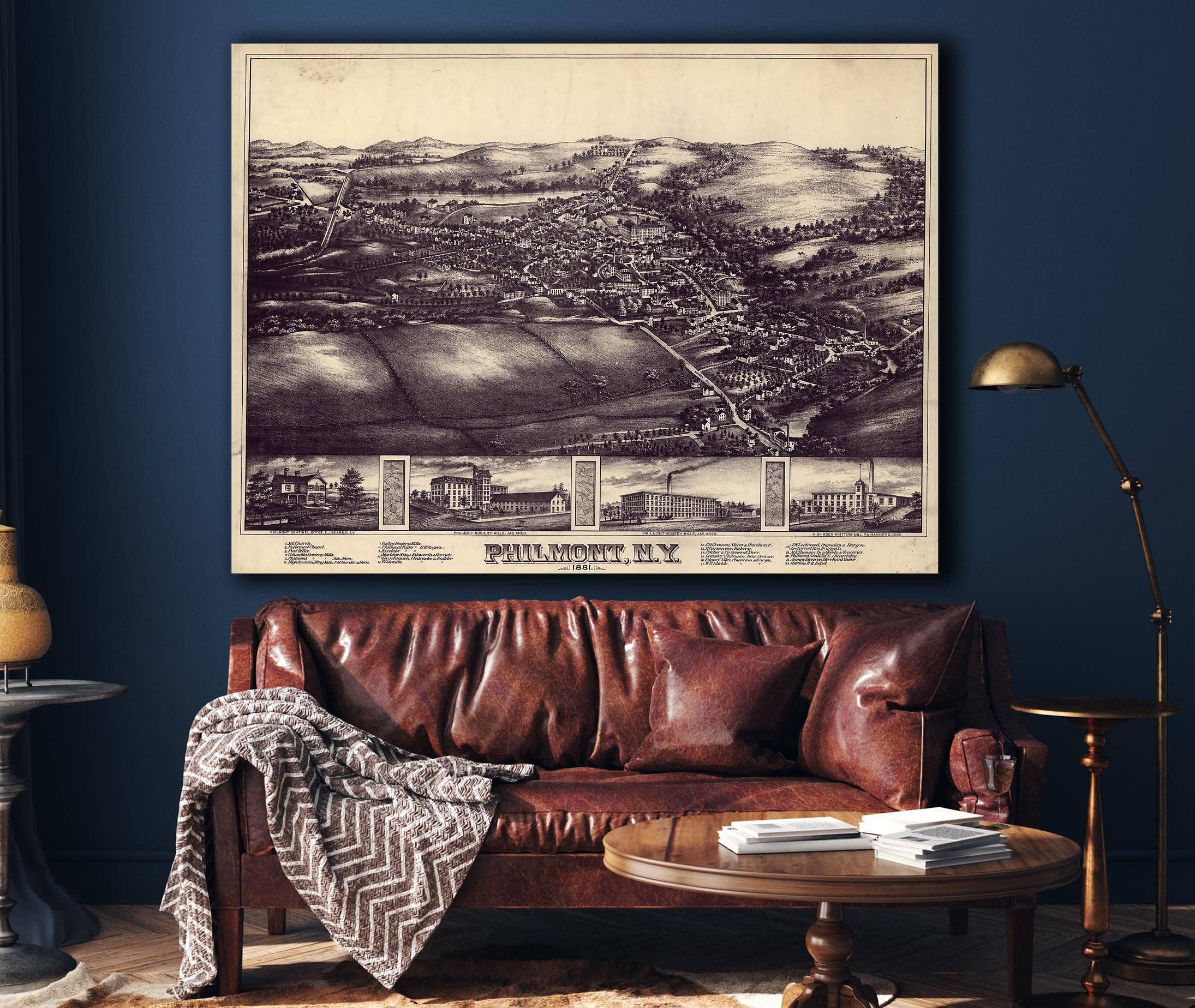 Philmont Ny 1881 State of New York - Image 4