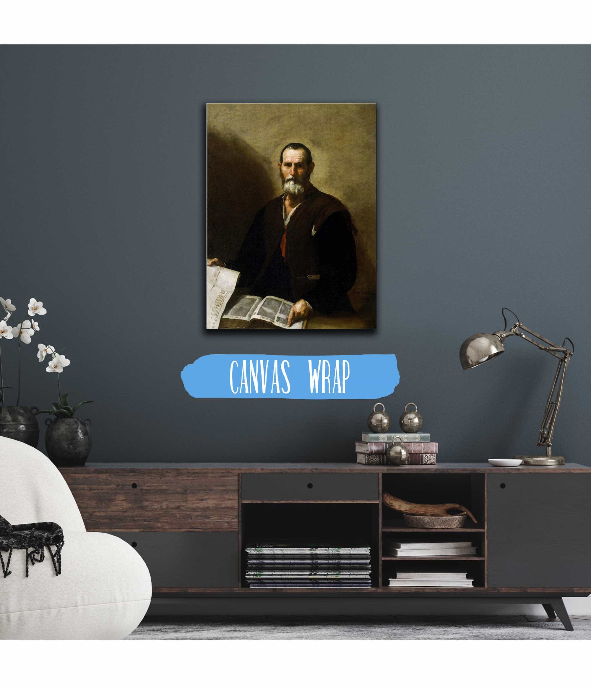 Philosopher Crates by Jusepe De Ribera - Image 3