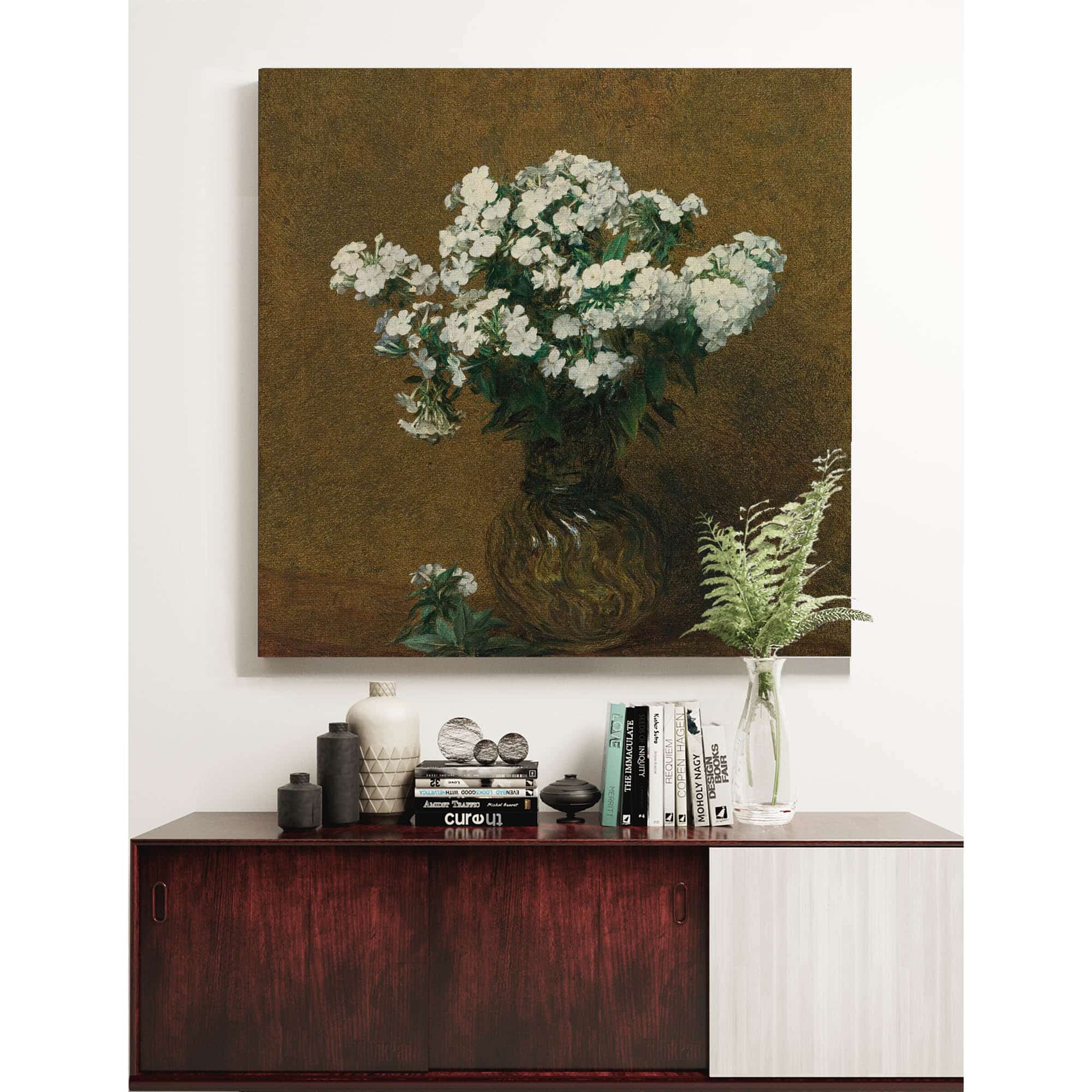 Phlox Blancs Dans Un Vase by Henri Fantin Latour - Image 5