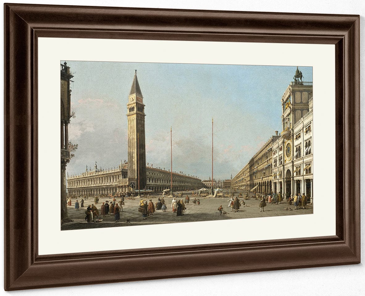 Piazza San Marco Looking South And West By Canaletto - Image 5