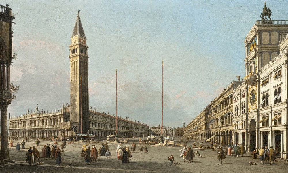Piazza San Marco Looking South And West By Canaletto - Image 7