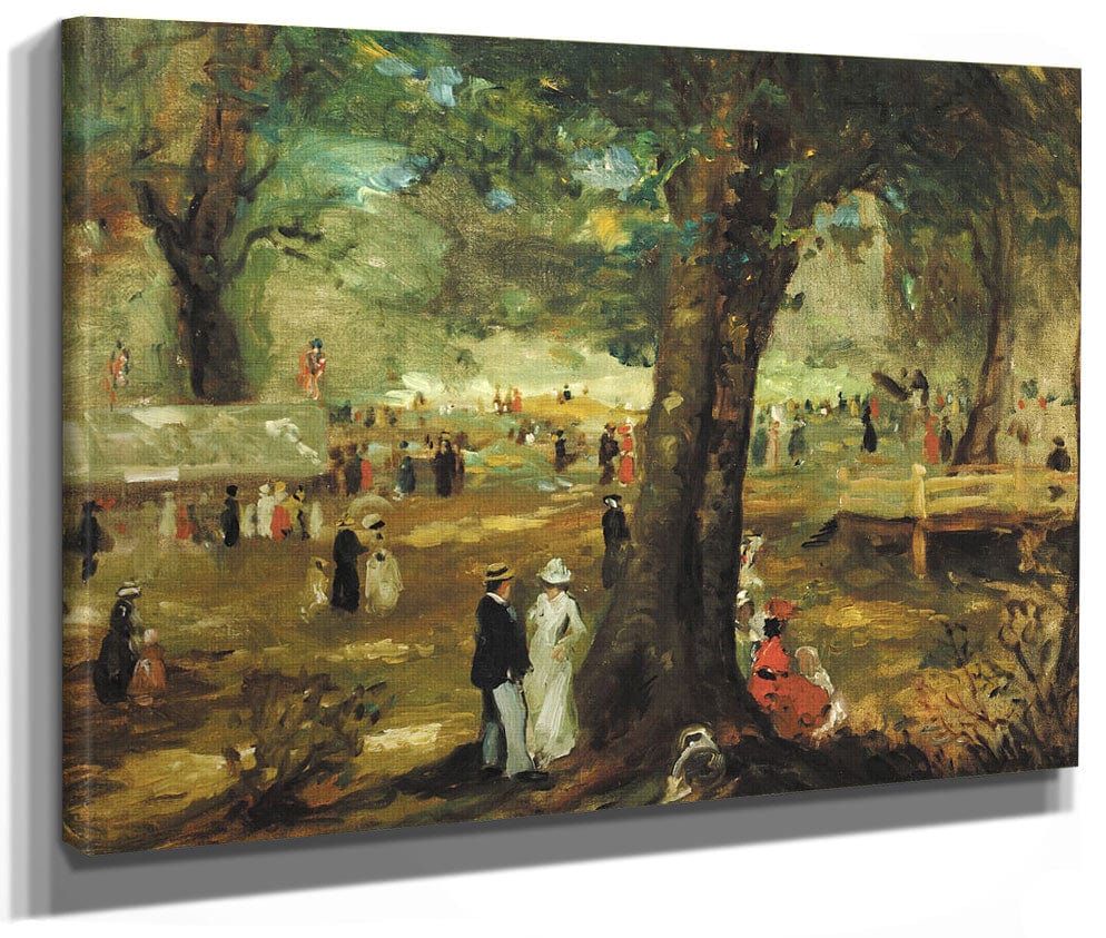 Picnic At Meshoppen 1902 By Robert Henri