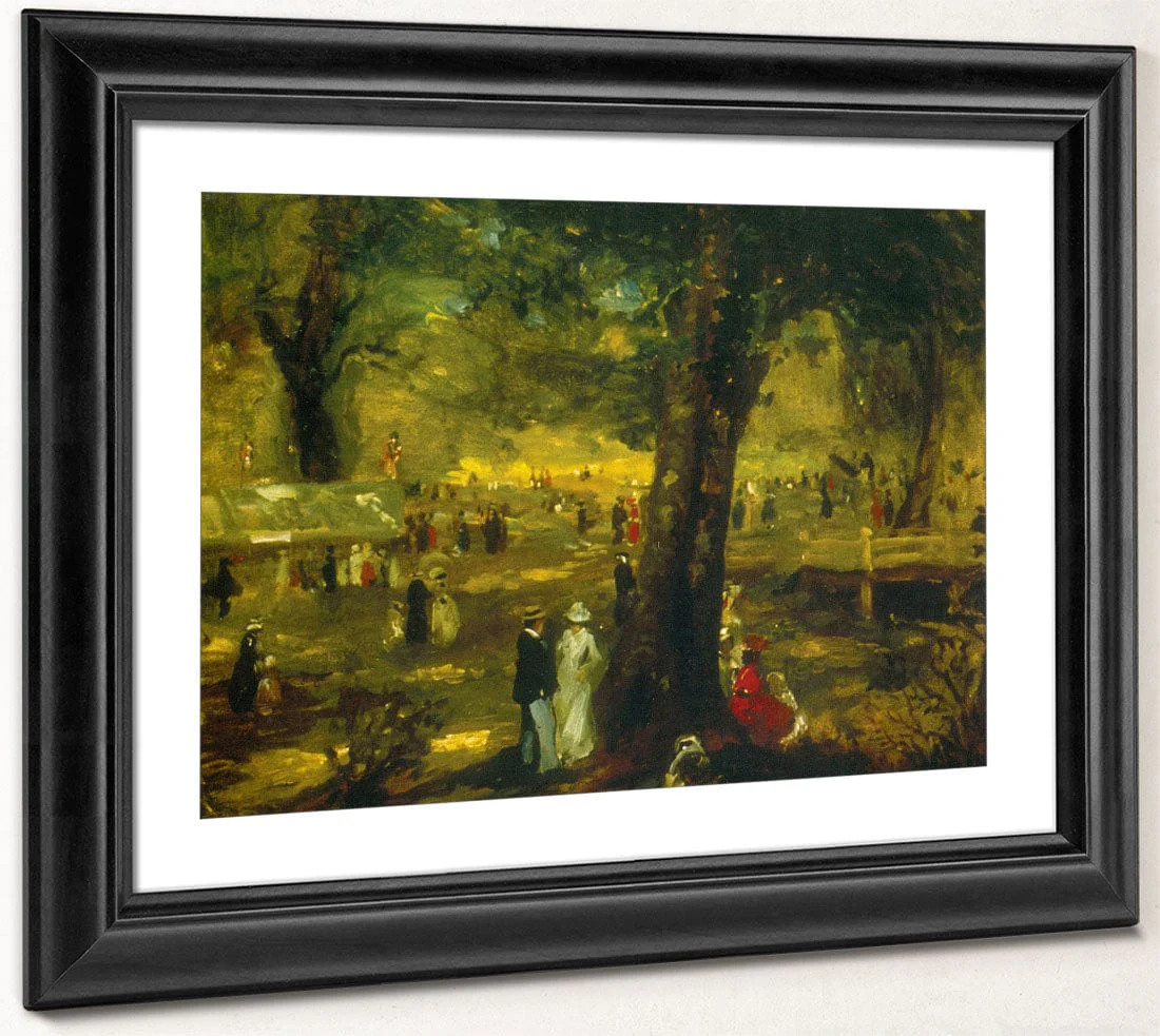 Picnic At Meshoppen 1902 By Robert Henri Scan - Image 4