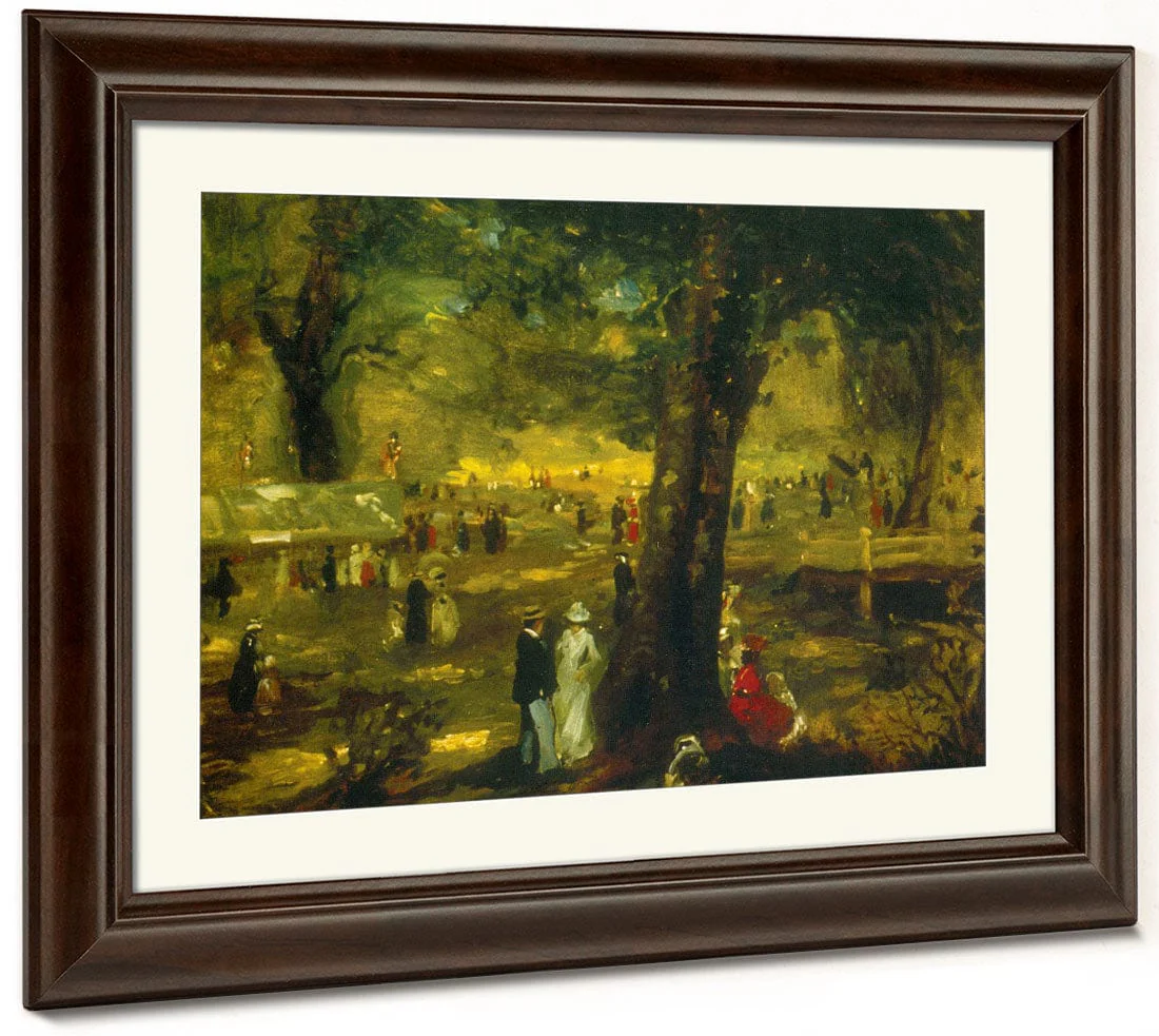 Picnic At Meshoppen 1902 By Robert Henri Scan - Image 5