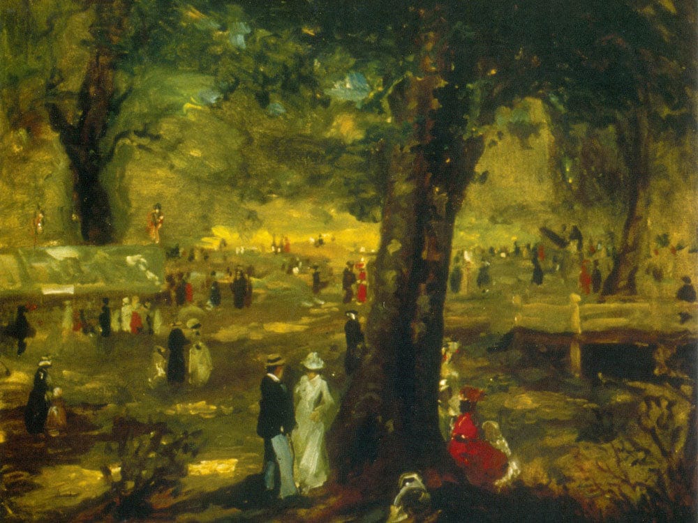 Picnic At Meshoppen 1902 By Robert Henri Scan - Image 7