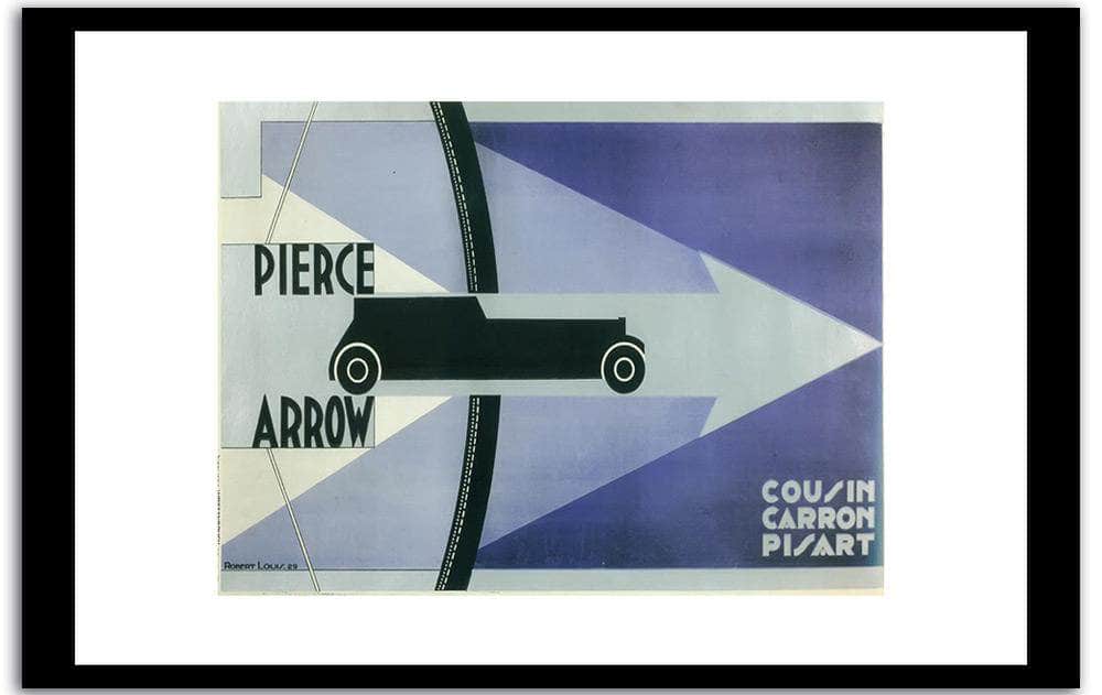 Pierce Arrow Vintage Poster