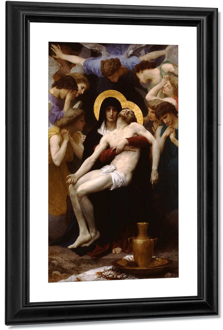 Pieta 1876 By William Adolphe Bouguereau - Image 3