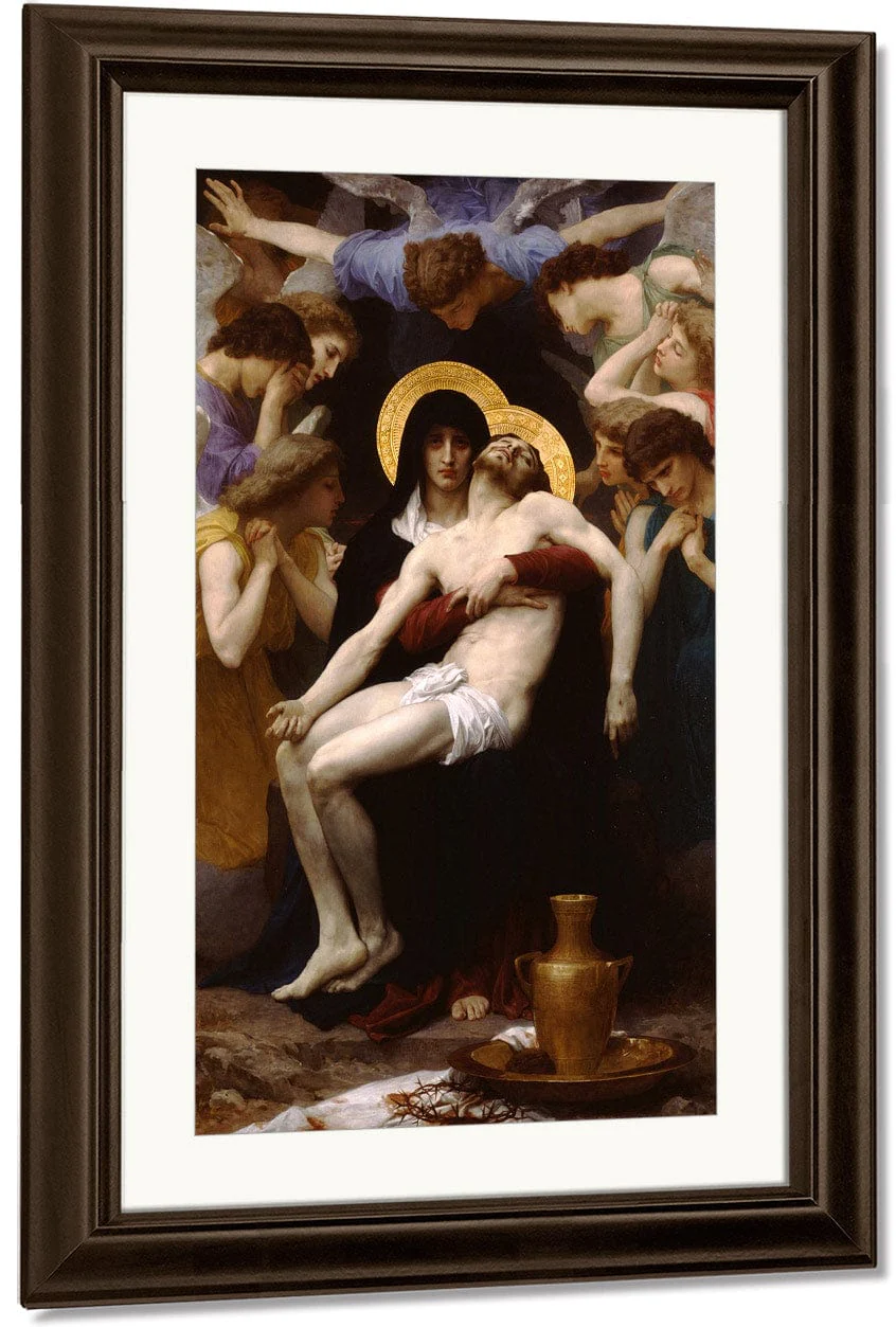 Pieta 1876 By William Adolphe Bouguereau - Image 4