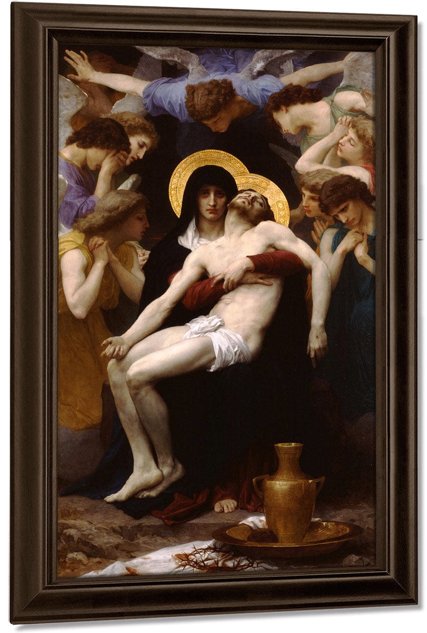 Pieta 1876 By William Adolphe Bouguereau - Image 5